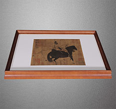 建瓯书画装裱配框服务案例